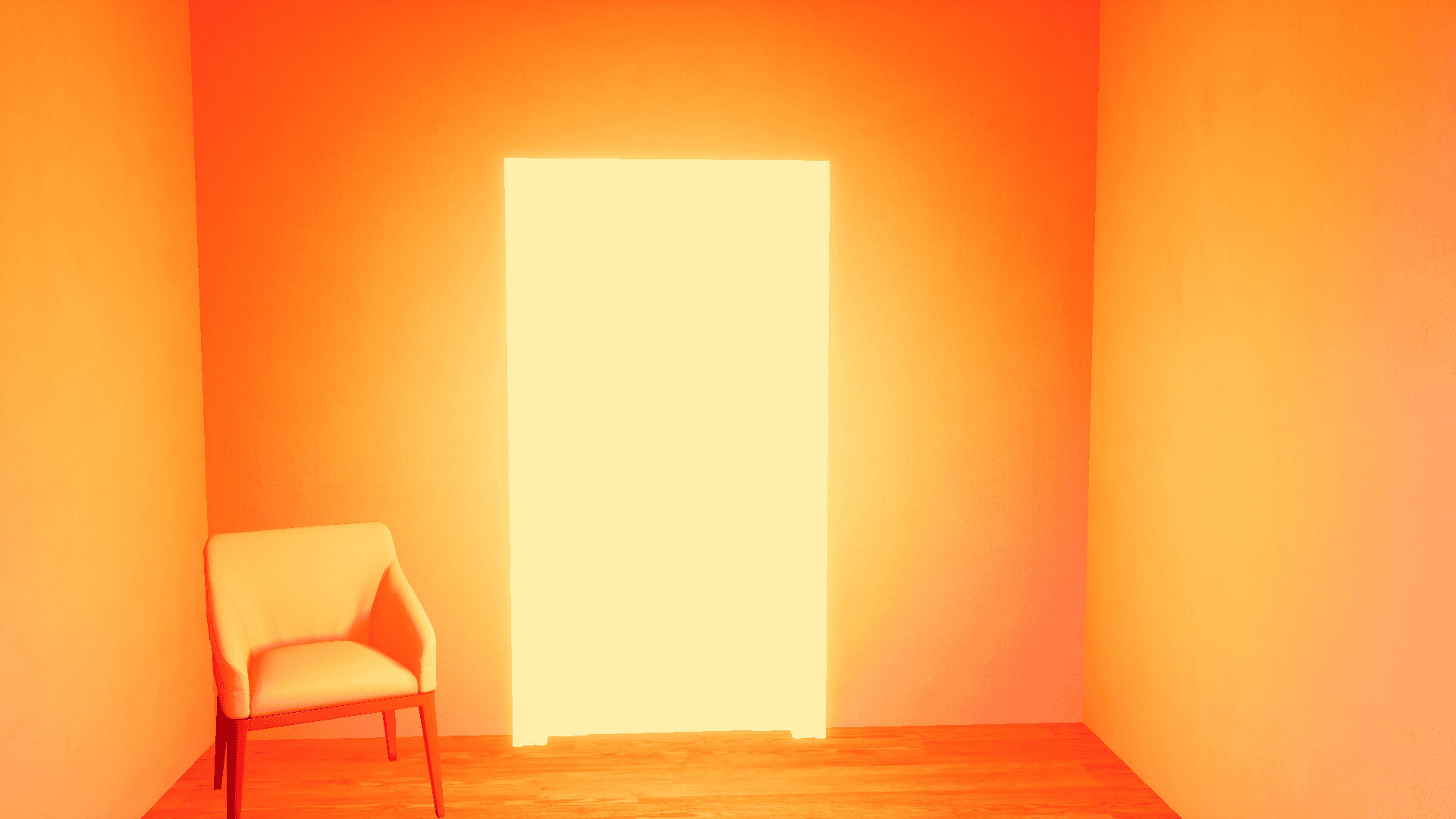 The Ominous red door